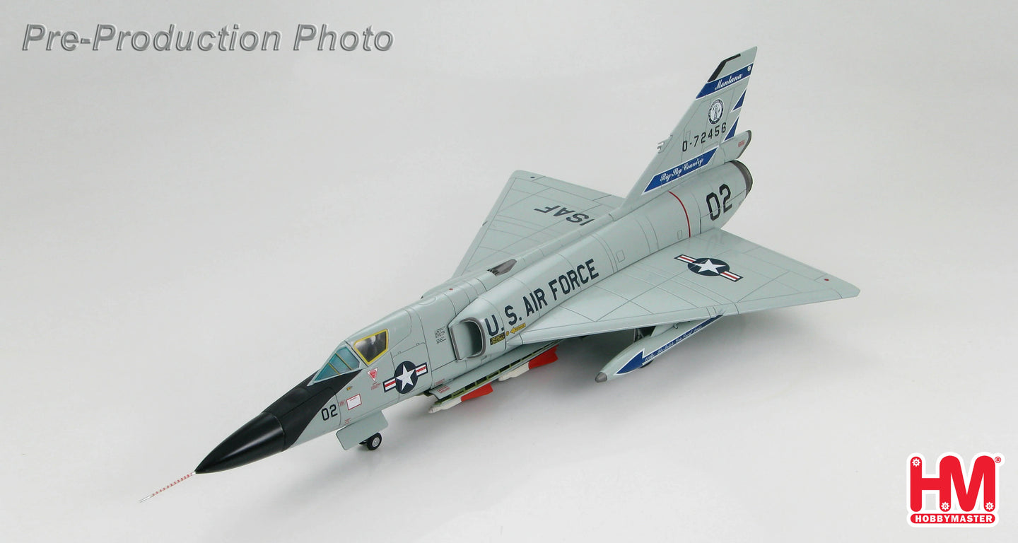 HOBBY MASTER F-106A DELTA DART USAF MONTANA AIR NATIONAL GUARD 1978