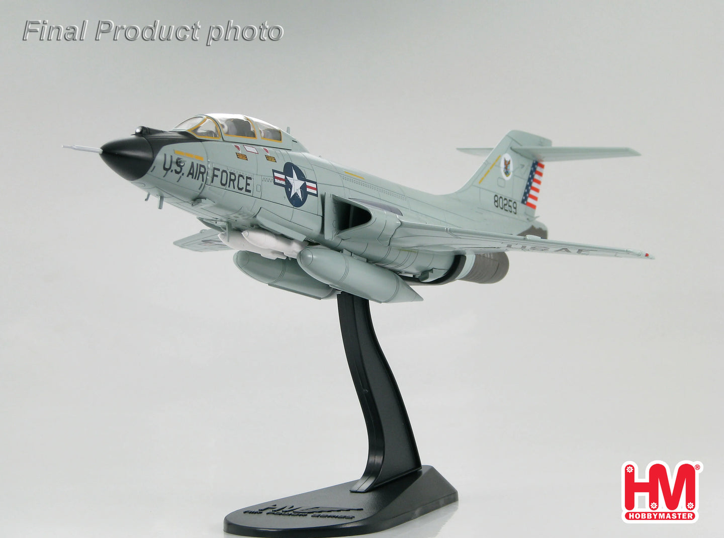 HOBBY MASTER MCDONNELL F-101B VOODOO USAF 2ND TFS #58-0259 ADWC TYNDALL AFB FL OCTOBER 1978