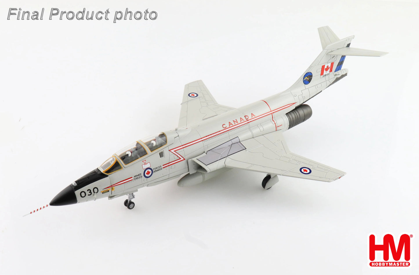 HOBBY MASTER CF-101B VOODOO 030 CANADIAN AIR FORCE "NIGHT HAWK" NO.409 SQUADRON 1982