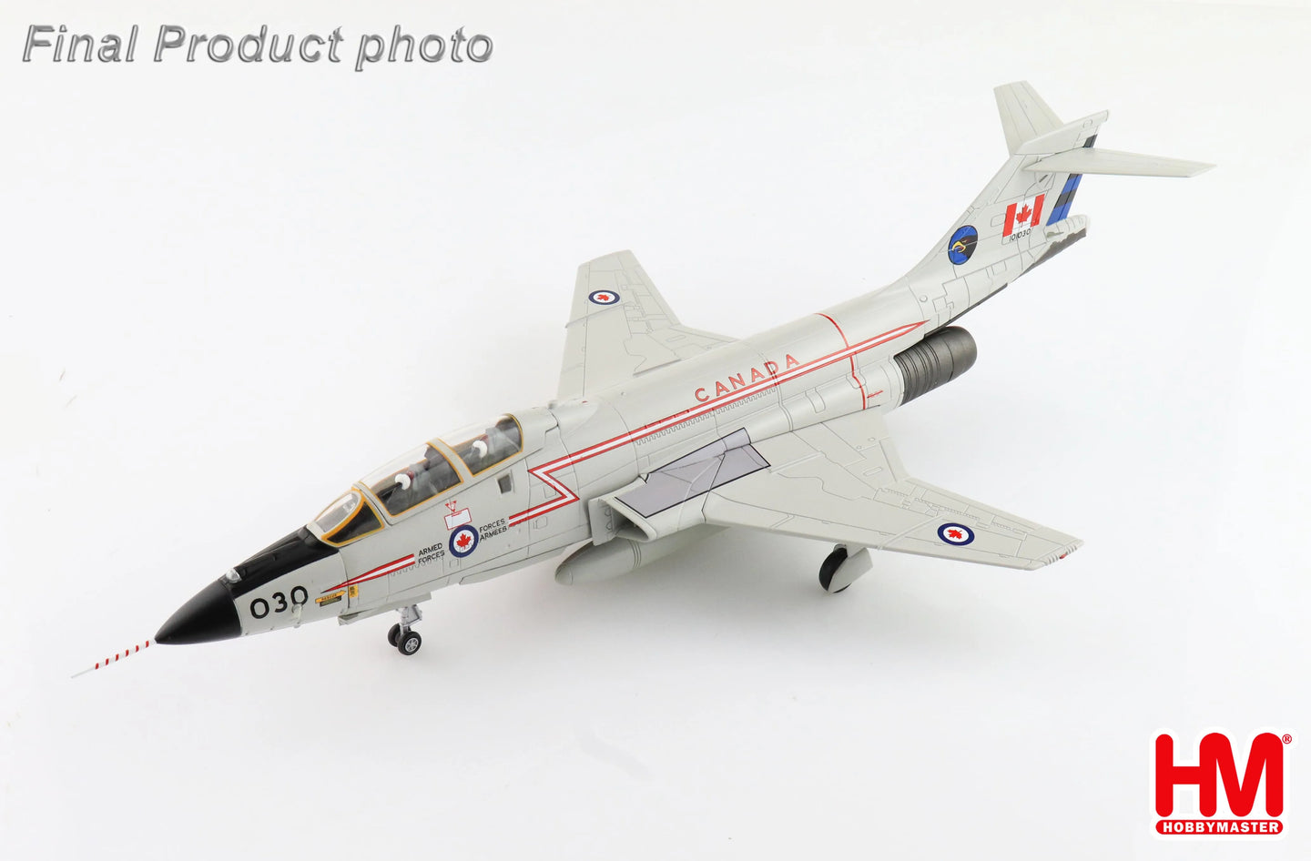 HOBBY MASTER CF-101B VOODOO 030 CANADIAN AIR FORCE "NIGHT HAWK" NO.409 SQUADRON 1982