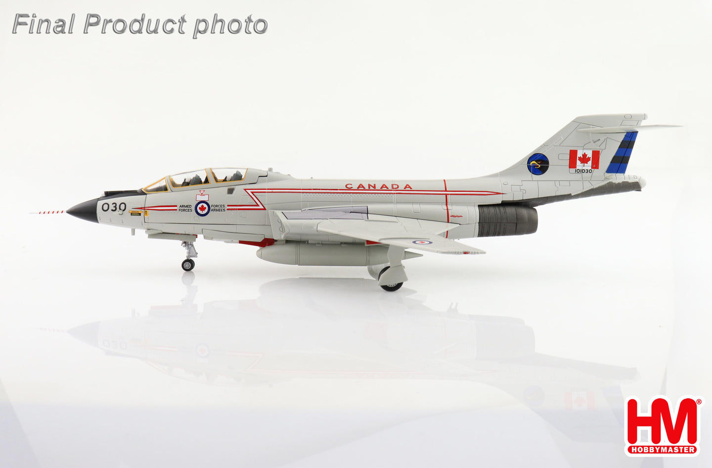 HOBBY MASTER CF-101B VOODOO 030 CANADIAN AIR FORCE "NIGHT HAWK" NO.409 SQUADRON 1982