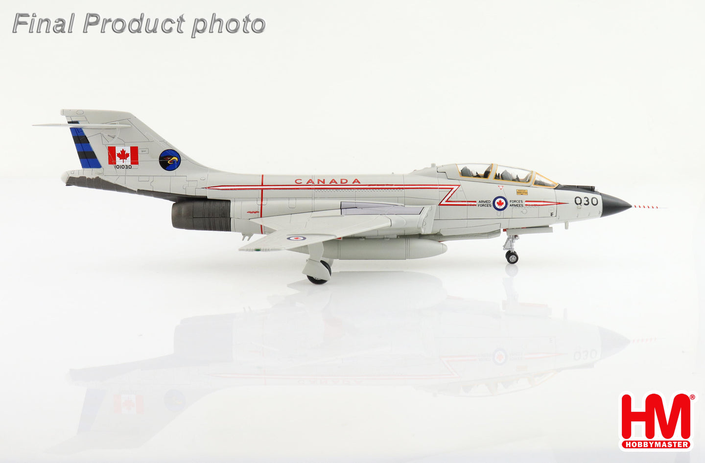 HOBBY MASTER CF-101B VOODOO 030 CANADIAN AIR FORCE "NIGHT HAWK" NO.409 SQUADRON 1982