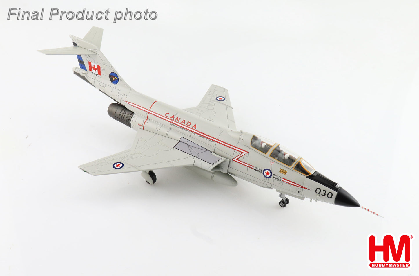 HOBBY MASTER CF-101B VOODOO 030 CANADIAN AIR FORCE "NIGHT HAWK" NO.409 SQUADRON 1982