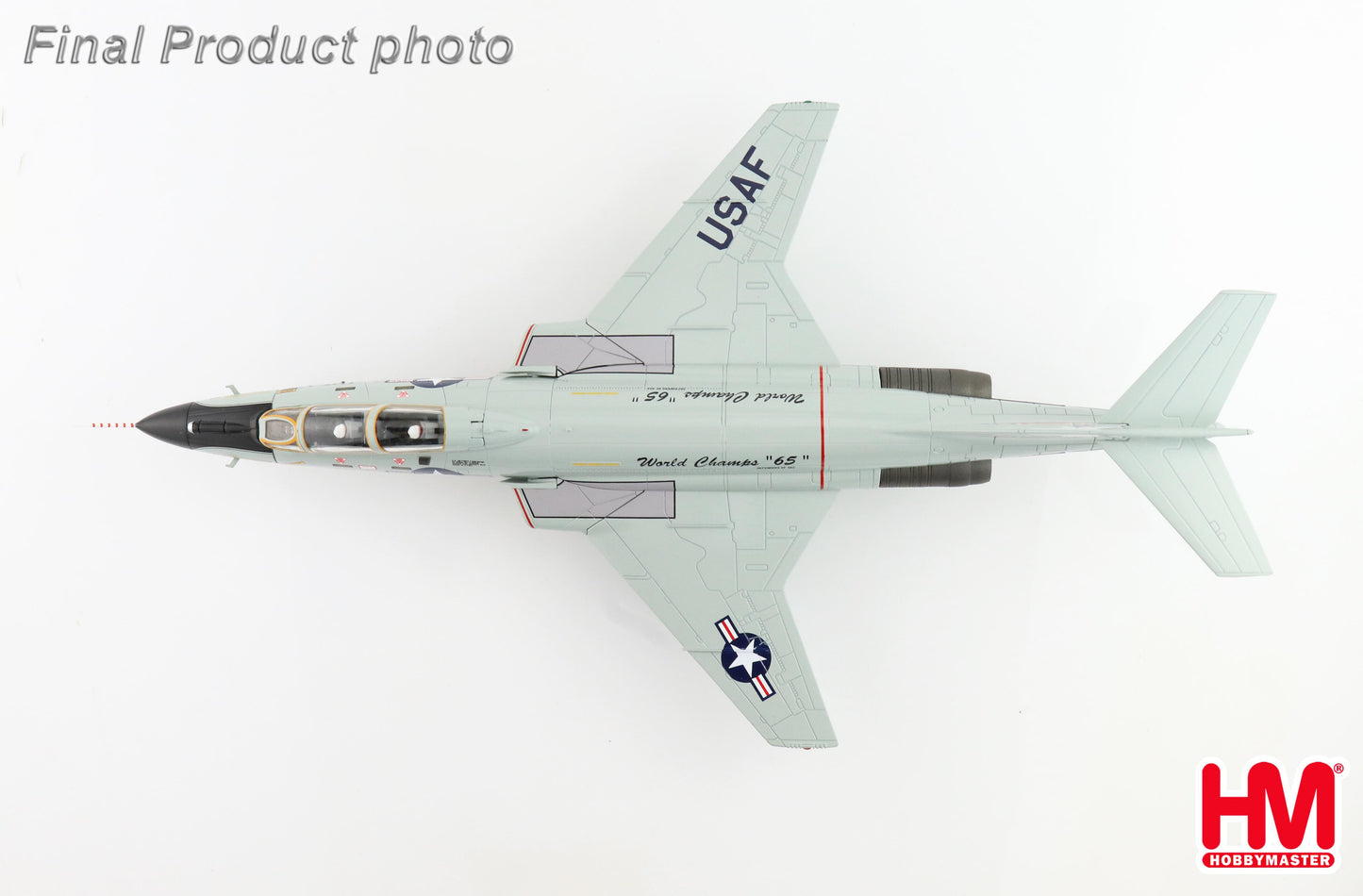 HOBBY MASTER F-101B VOOODOO USAF 62ND FIS "WORLD CHAMPS 65" 50-80308 1965