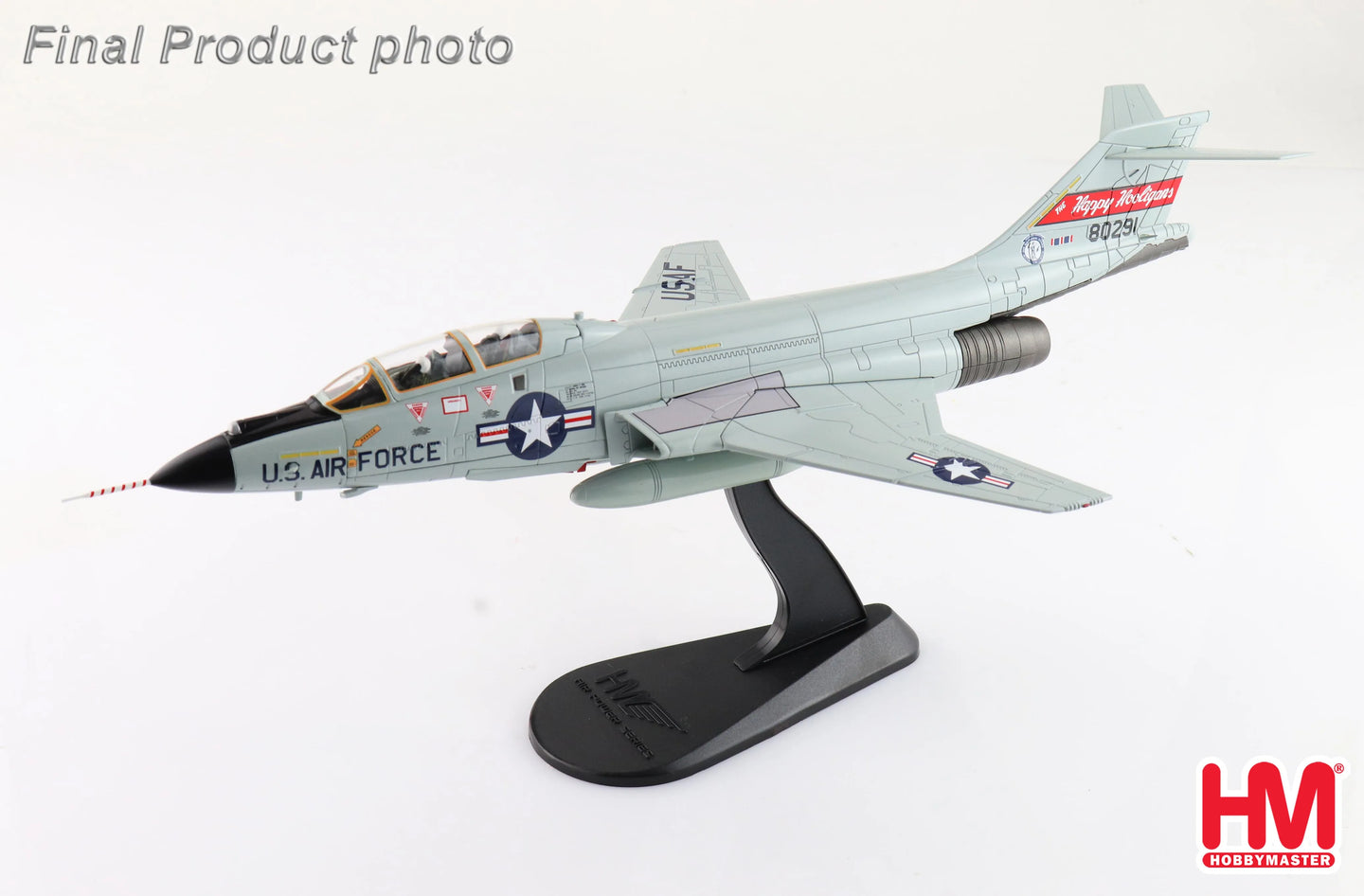 HOBBY MASTER F-101B VOOODOO USAF "THE HAPPY HOOLIGANS" 58-0291 1975