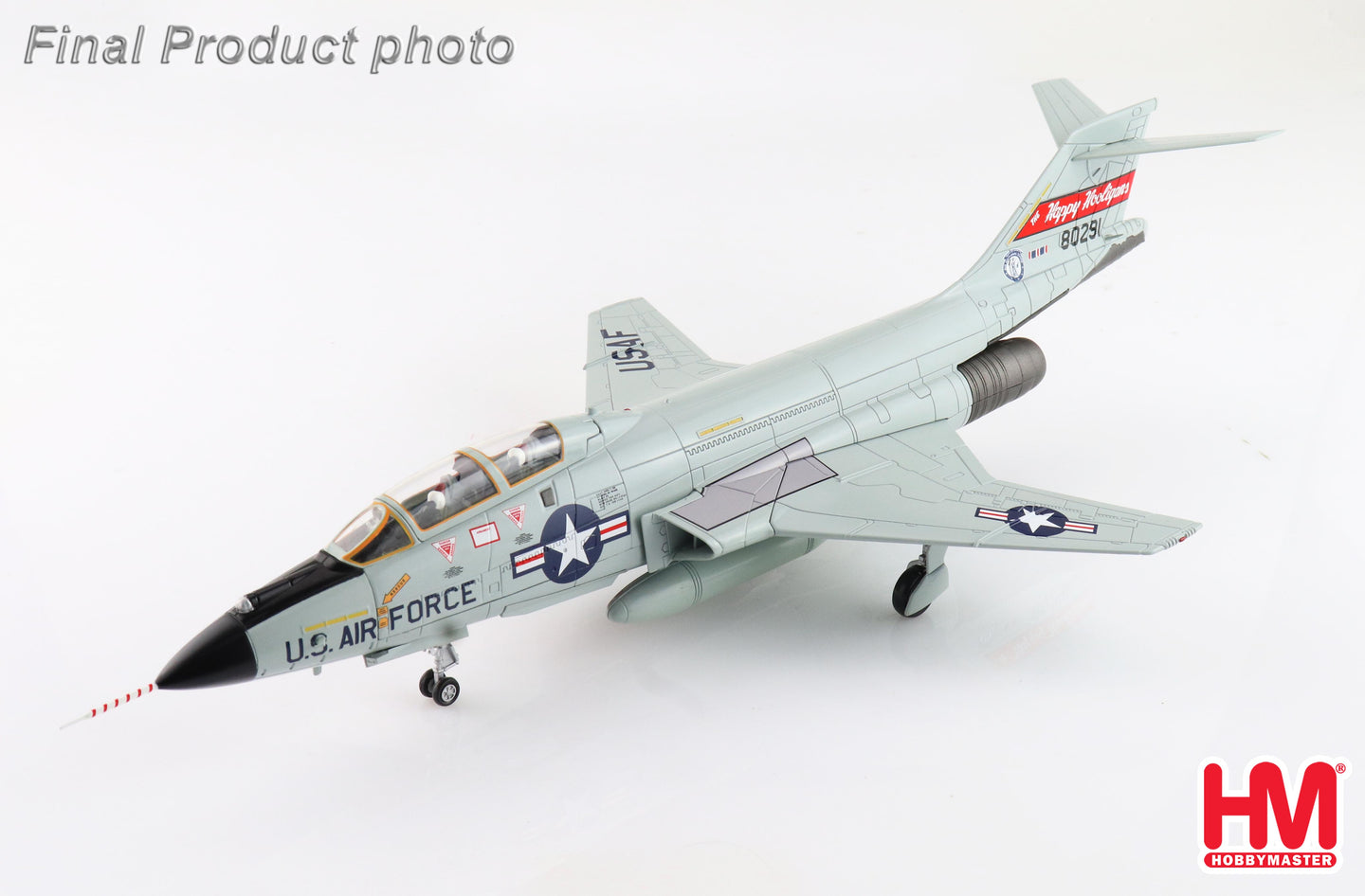 HOBBY MASTER F-101B VOOODOO USAF "THE HAPPY HOOLIGANS" 58-0291 1975