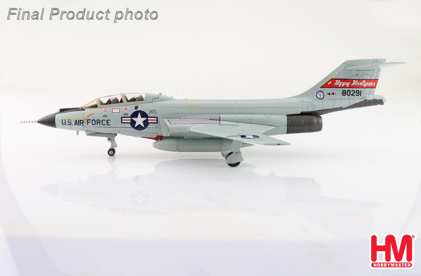 HOBBY MASTER F-101B VOOODOO USAF "THE HAPPY HOOLIGANS" 58-0291 1975
