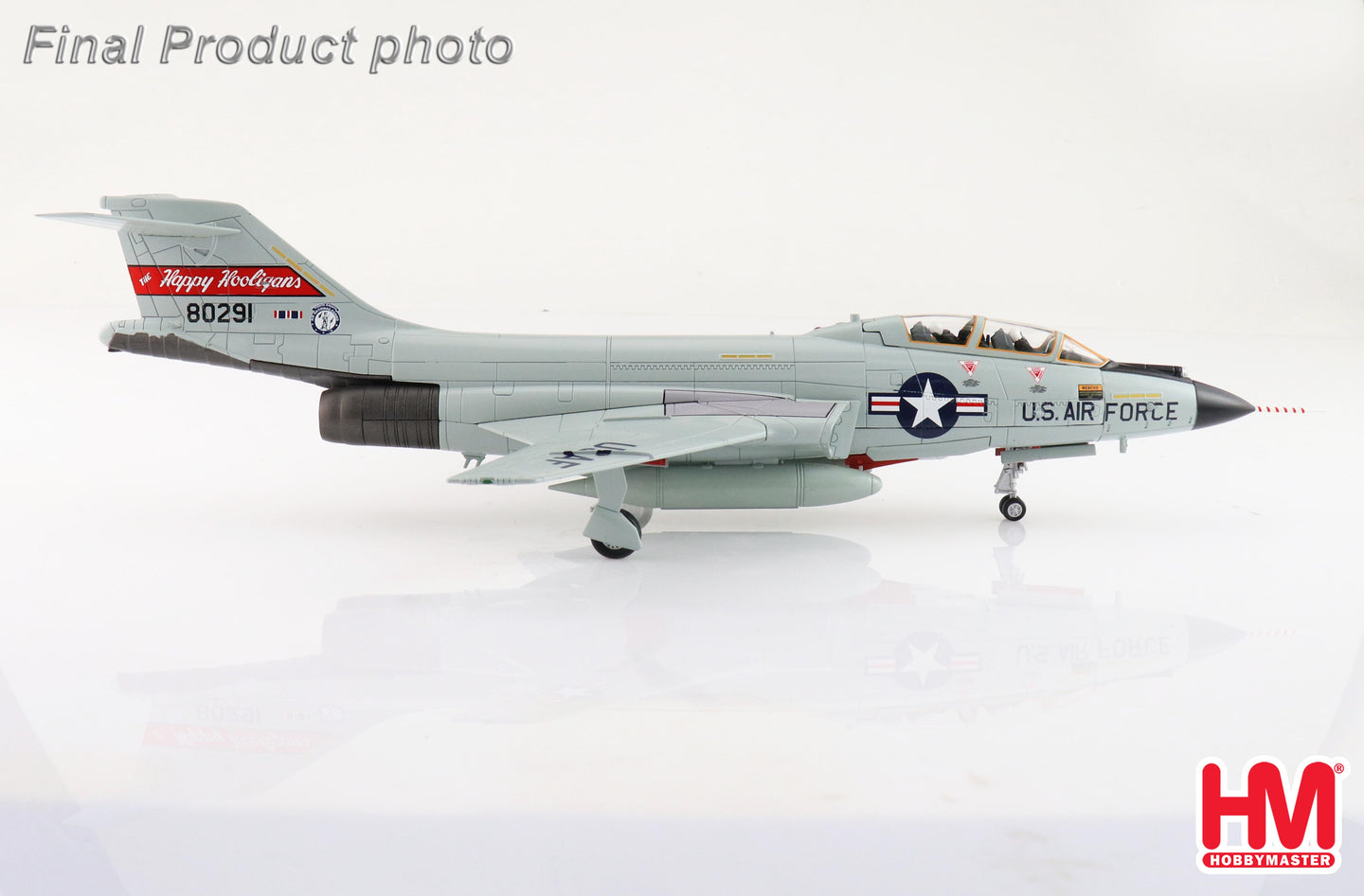 HOBBY MASTER F-101B VOOODOO USAF "THE HAPPY HOOLIGANS" 58-0291 1975