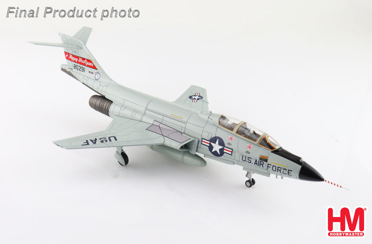 HOBBY MASTER F-101B VOOODOO USAF "THE HAPPY HOOLIGANS" 58-0291 1975
