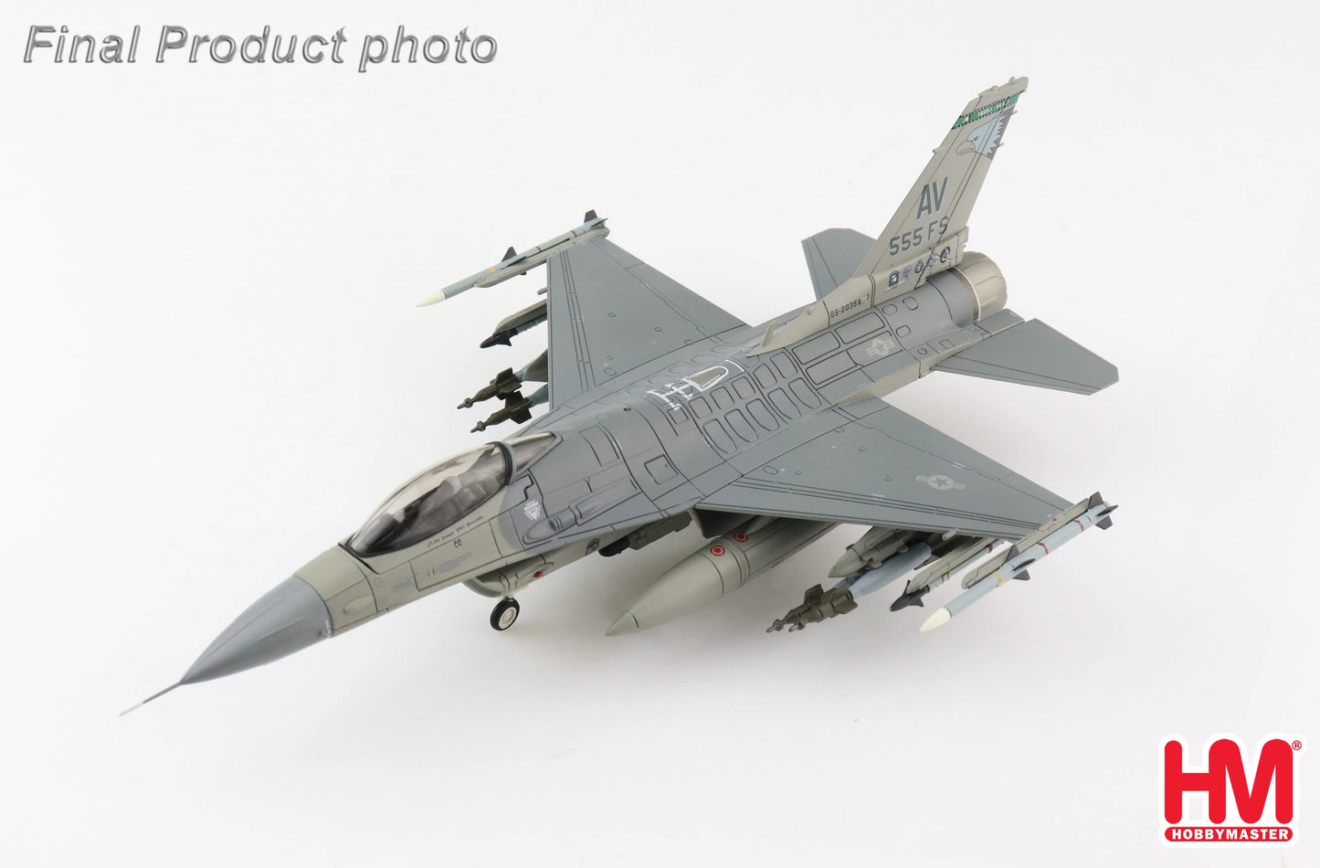 HOBBY MASTER F-16CG BLOCK 40 OIF 89-2035, 555TH FS COMMANDER, 2004