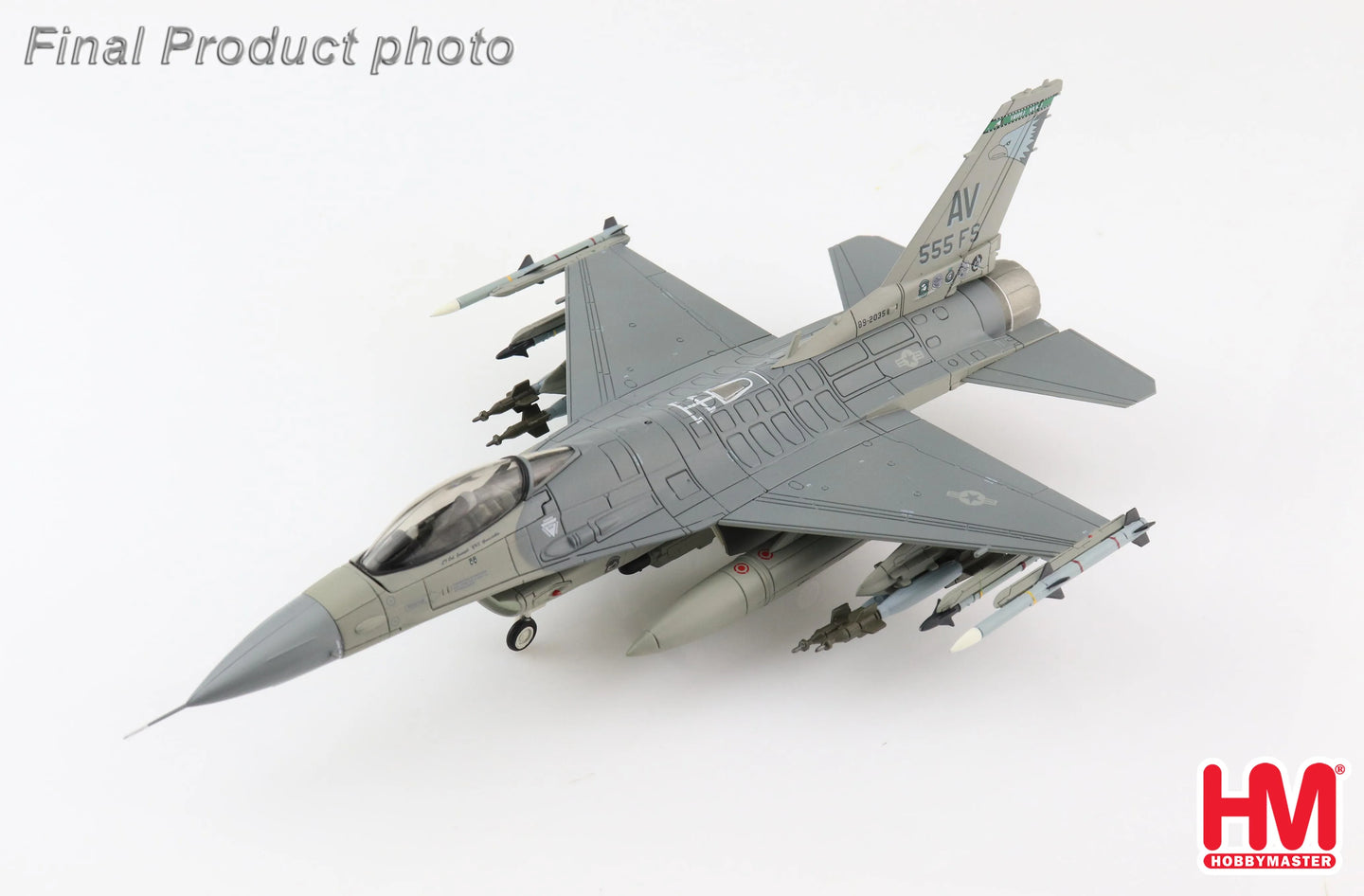 HOBBY MASTER F-16CG BLOCK 40 OIF 89-2035, 555TH FS COMMANDER, 2004