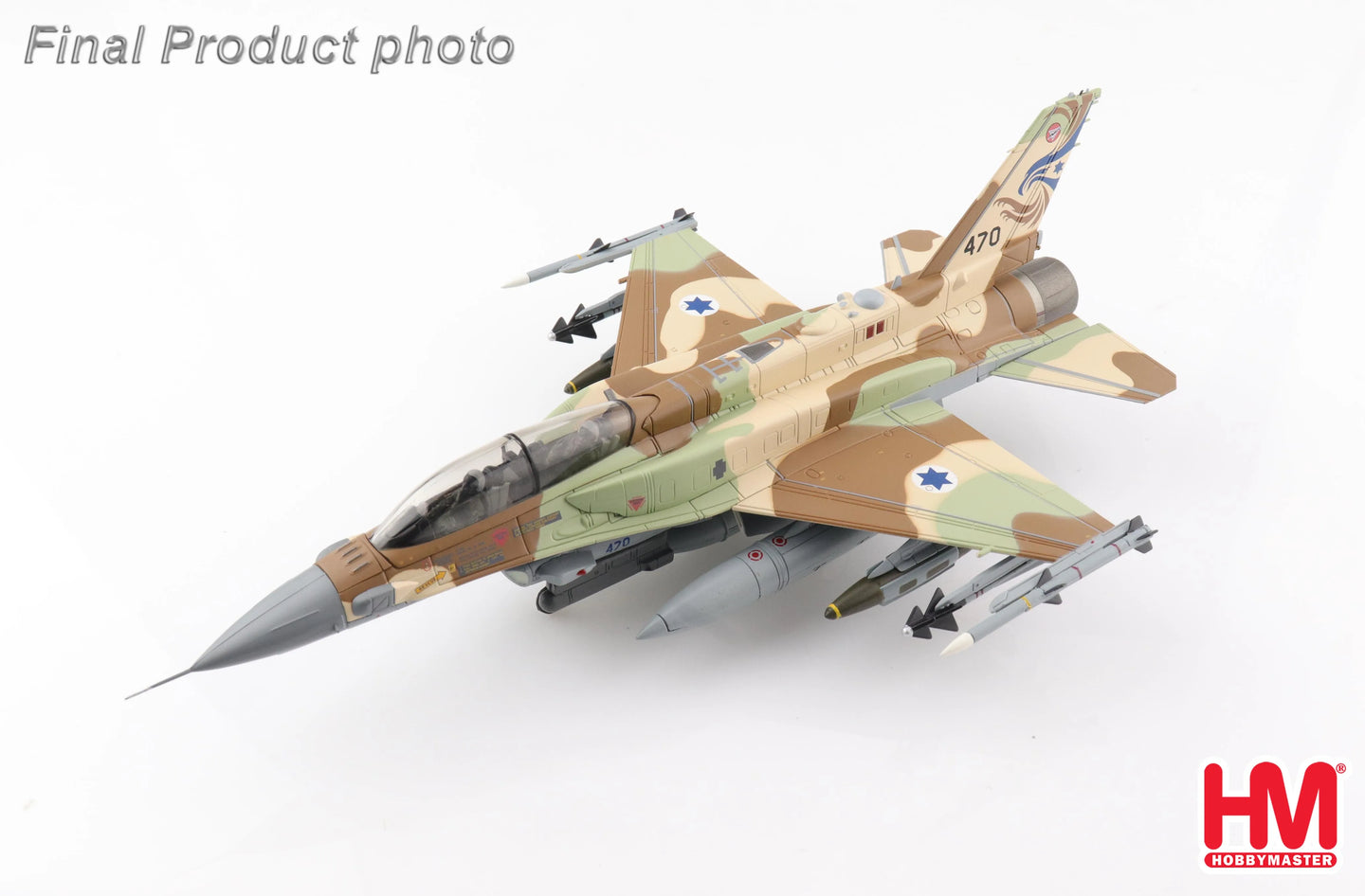 HOBBY MASTER F-16I SUFA "OPERATION OUTSIDE THE BOX" NO.470 253 SQUADRON 2022