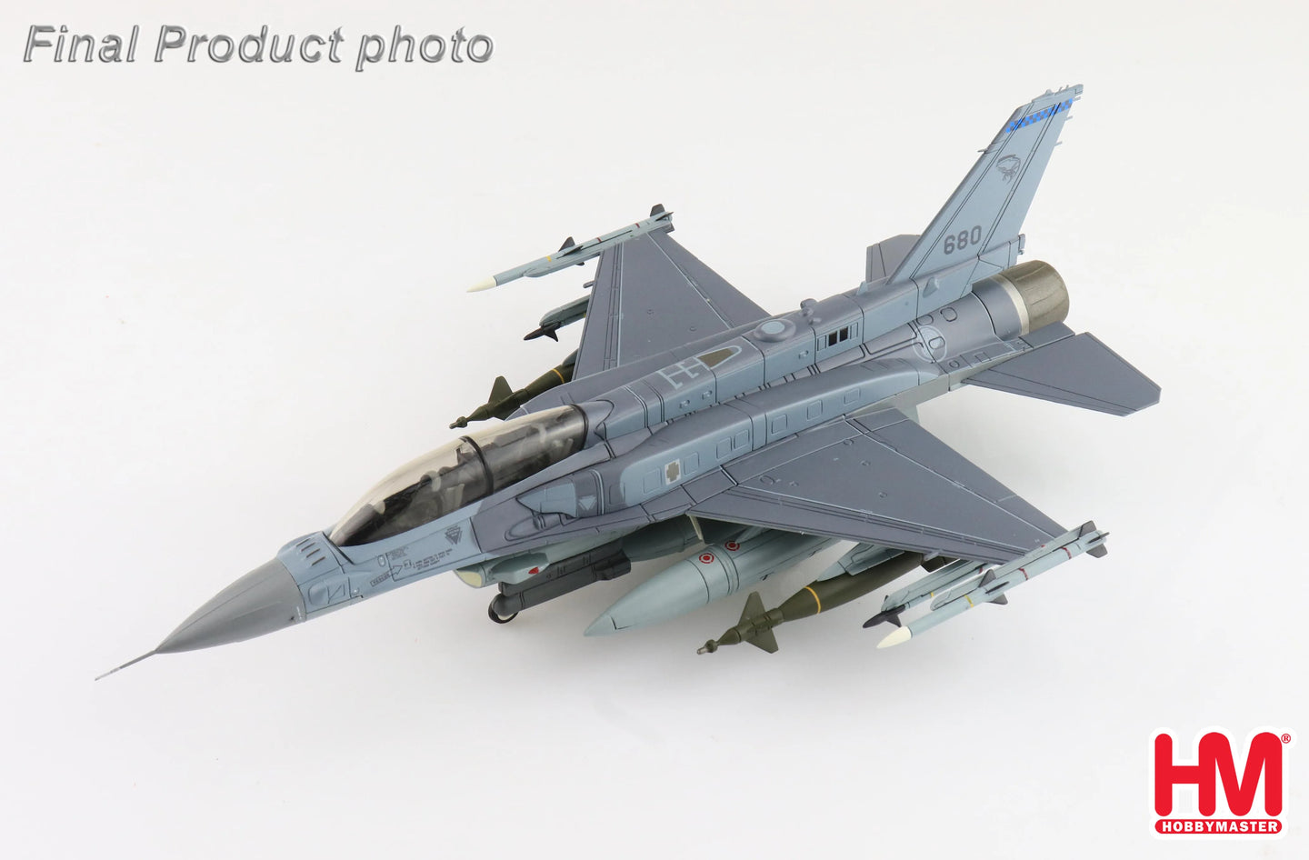 HOBBY MASTER F-16D REPUBLIC OF SINGAPORE AIR FORCE (RSAF) "PITCH BACK 2022" 680 145 SQUADRON DARWIN