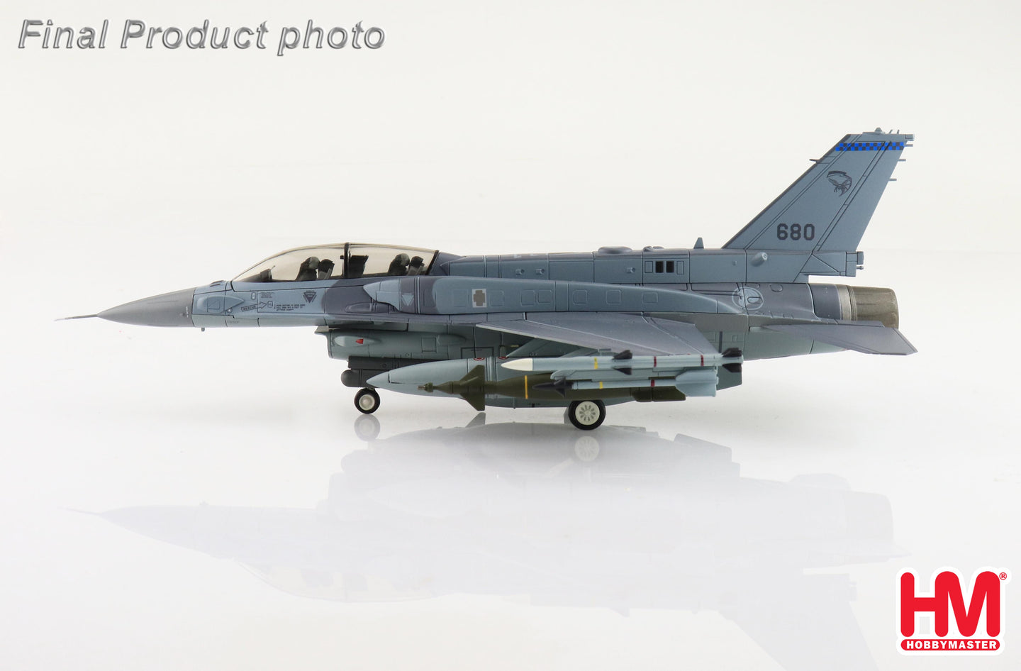 HOBBY MASTER F-16D REPUBLIC OF SINGAPORE AIR FORCE (RSAF) "PITCH BACK 2022" 680 145 SQUADRON DARWIN
