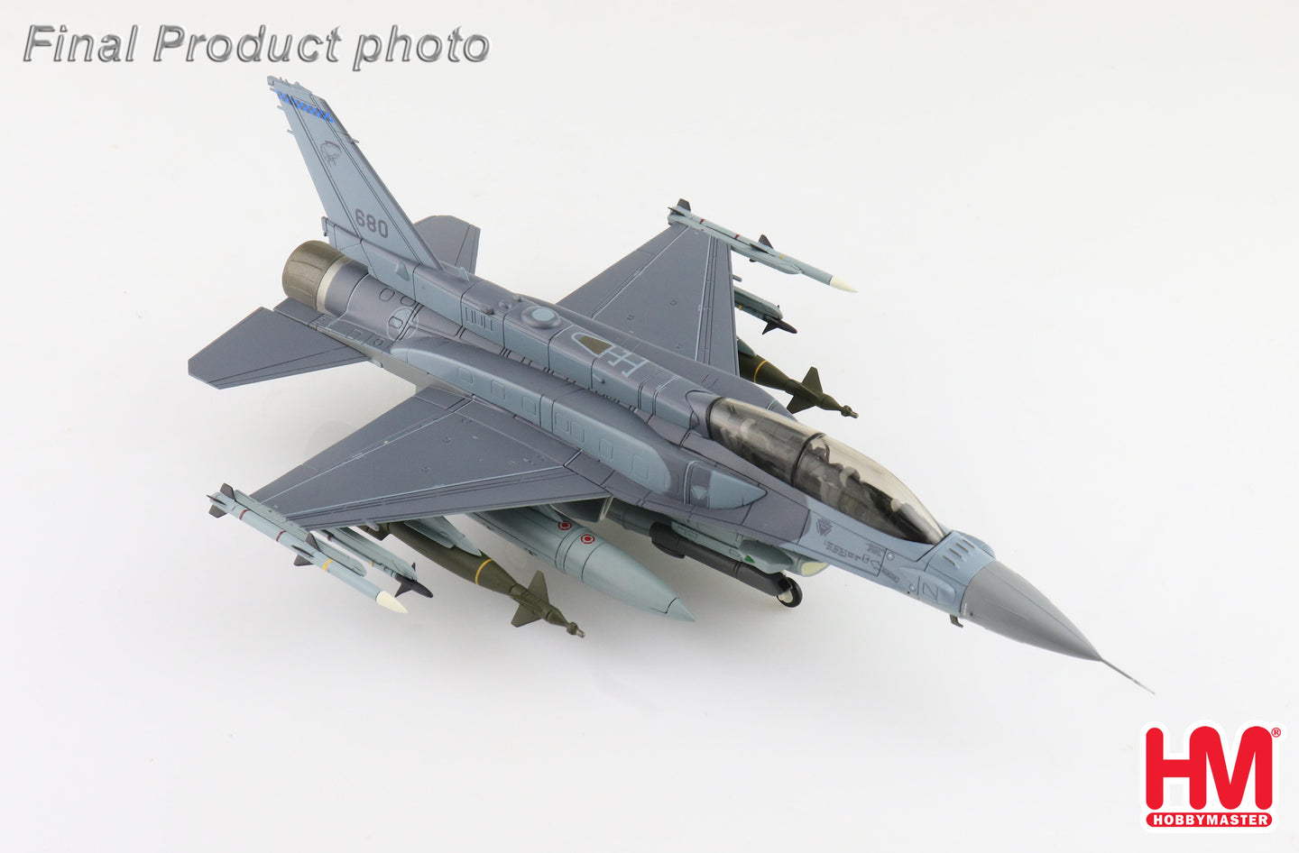 HOBBY MASTER F-16D REPUBLIC OF SINGAPORE AIR FORCE (RSAF) "PITCH BACK 2022" 680 145 SQUADRON DARWIN