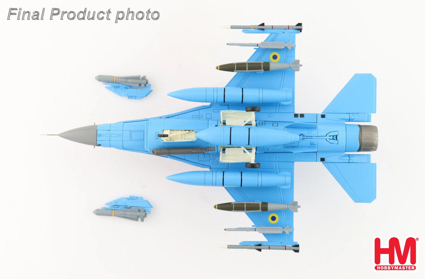 HOBBY MASTER F-16C UKRAINIAN AIR FORCE "WHAT IF SCHEME"