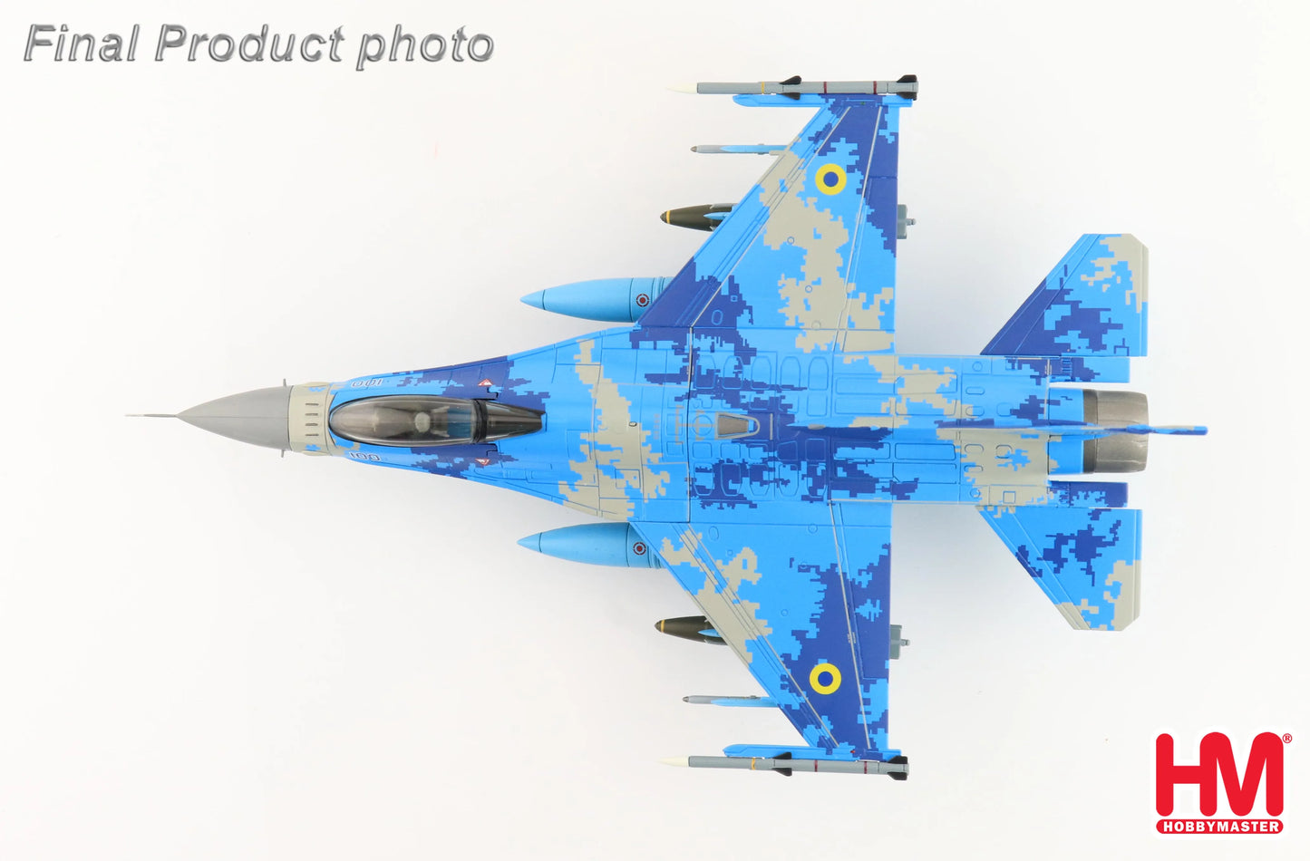 HOBBY MASTER F-16C UKRAINIAN AIR FORCE "WHAT IF SCHEME"