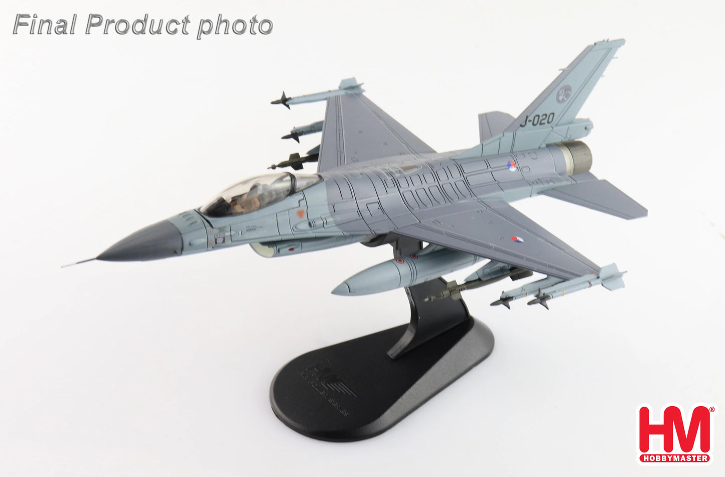 HOBBY MASTER F-16AM FIGHTING FALCON J-020 RNLAF AFGHANISTAN 2008