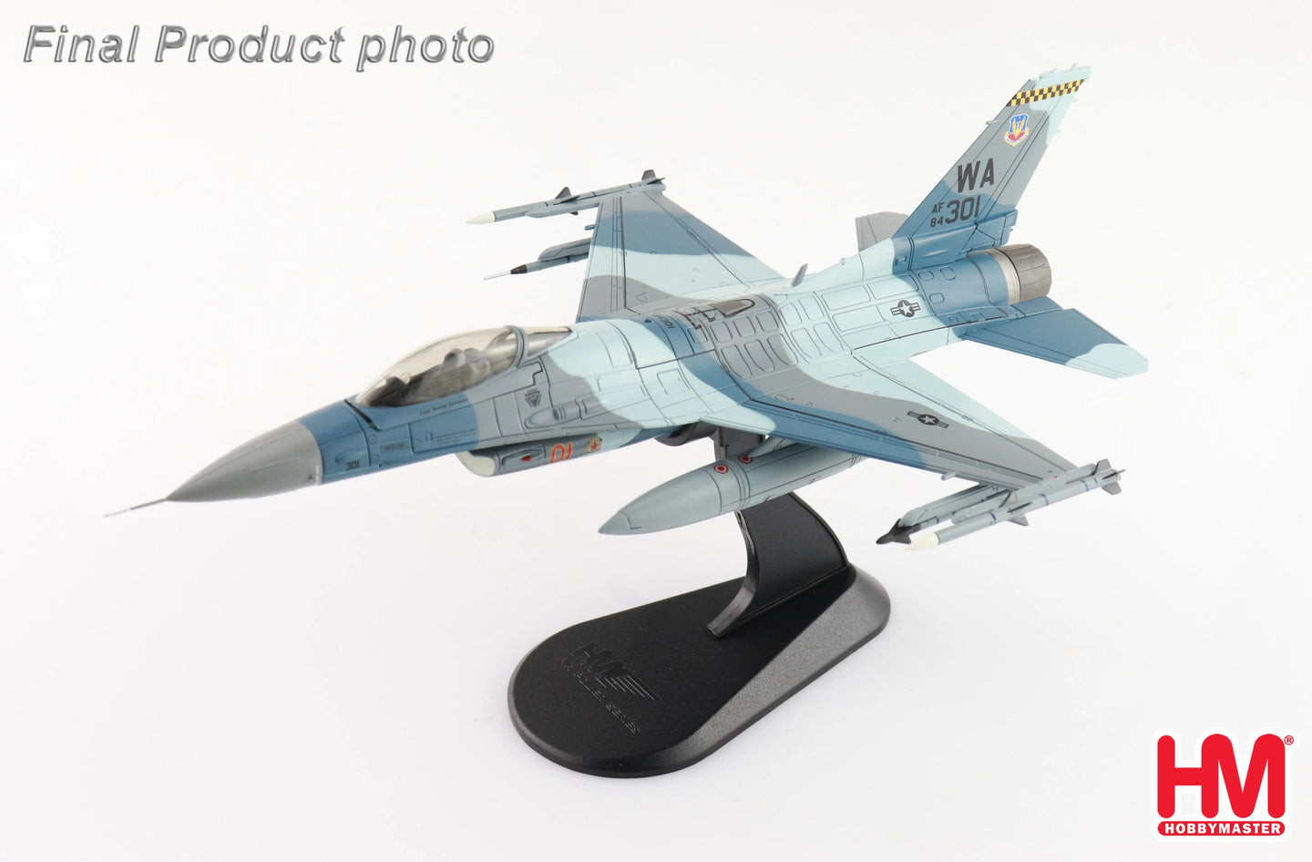 HOBBY MASTER F-16C BLOCK 25 "BLUE FLANKER" 84-1301 NELLIS AIR FORCE BASE 2012