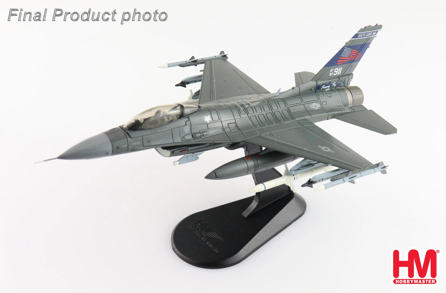 HOBBY MASTER F-16C FIGHTING FALCON 92-3911 157TH FS SOUTH CAROLINA ANG SEPT 2020