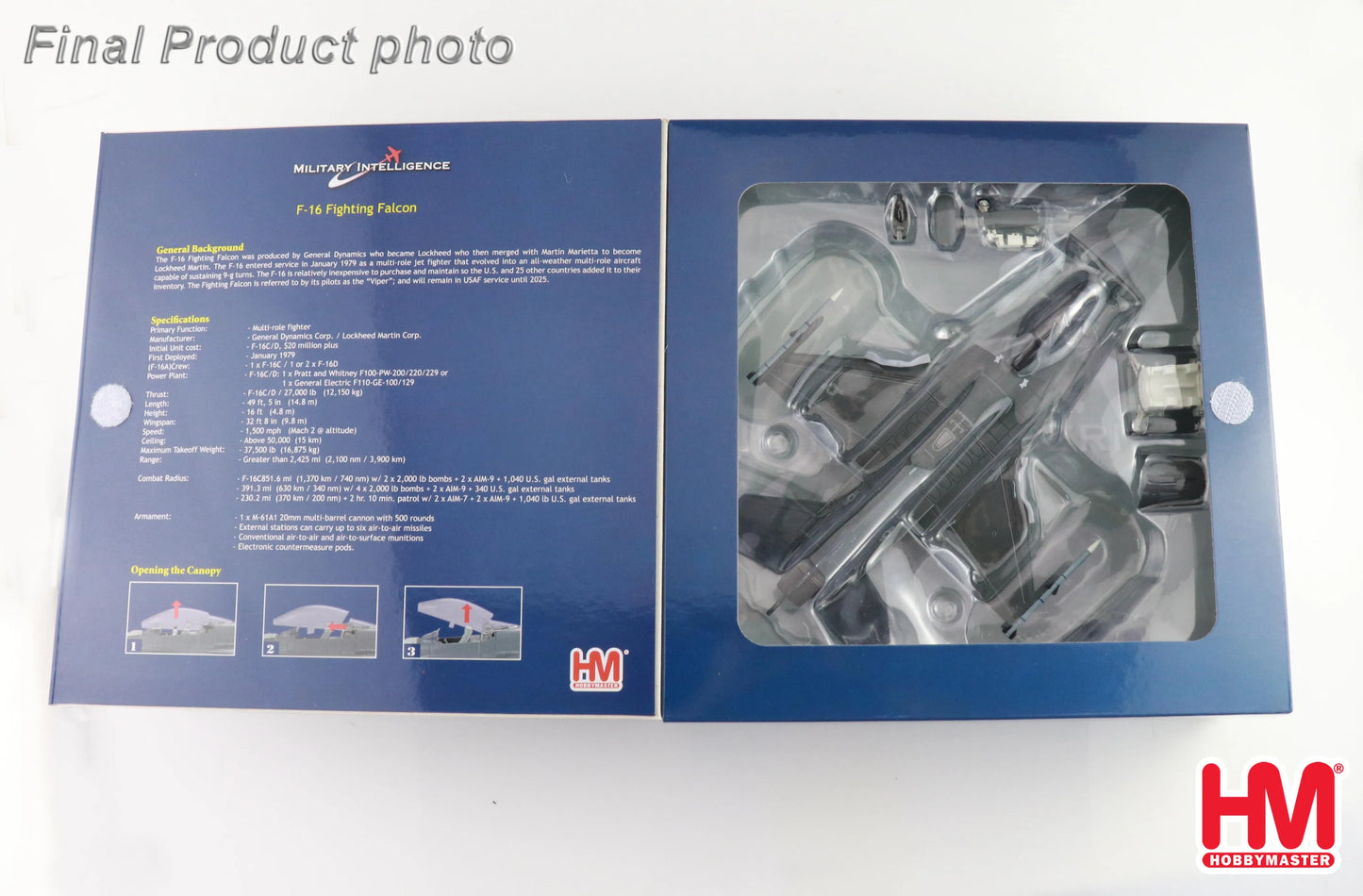 HOBBY MASTER F-16C FIGHTING FALCON 92-3911 157TH FS SOUTH CAROLINA ANG SEPT 2020