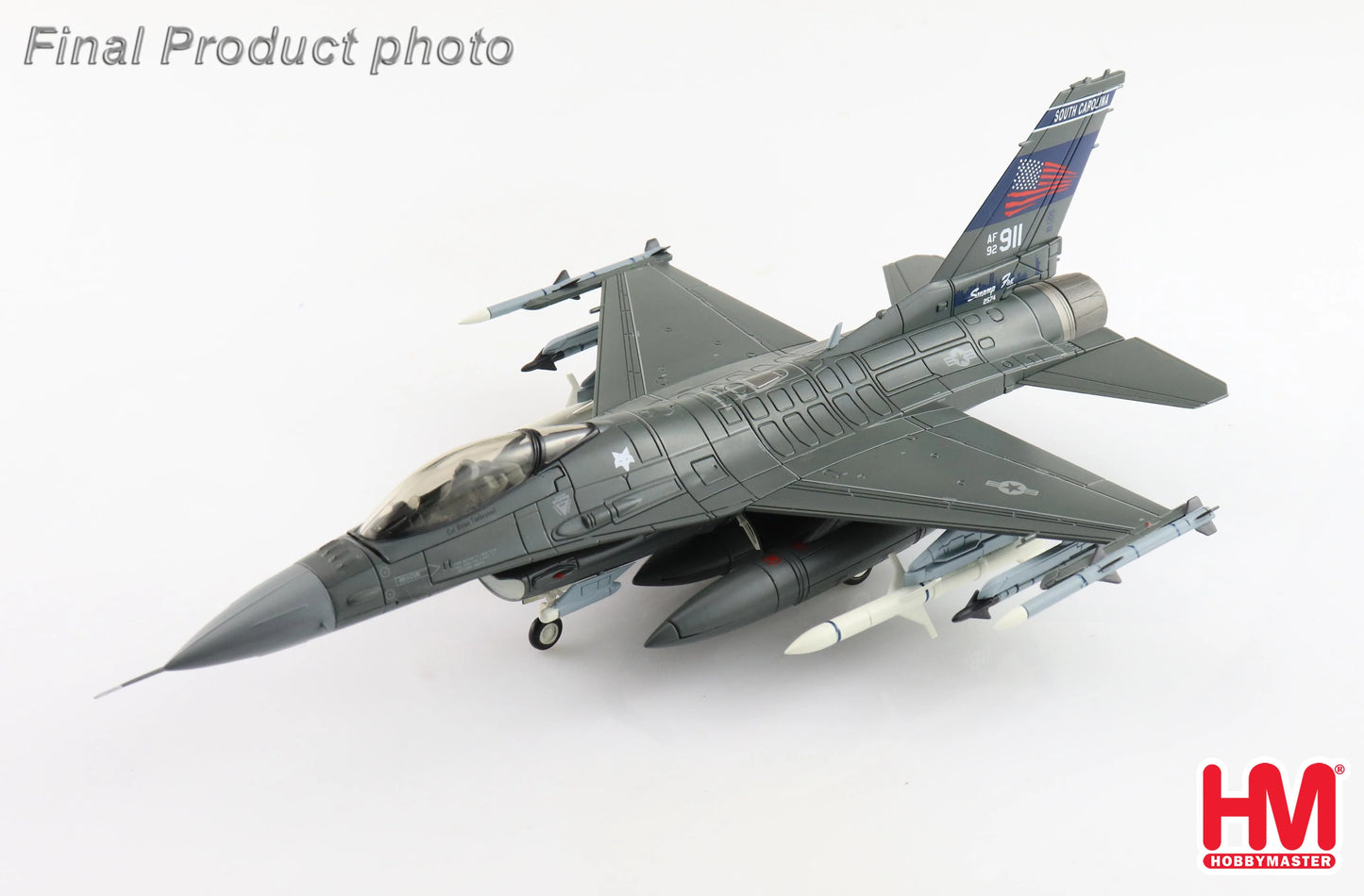 HOBBY MASTER F-16C FIGHTING FALCON 92-3911 157TH FS SOUTH CAROLINA ANG SEPT 2020