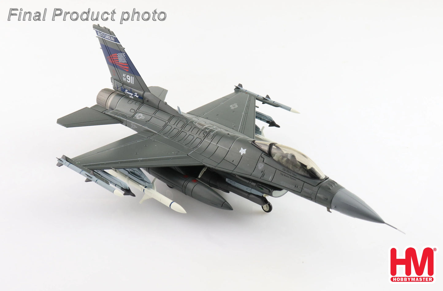 HOBBY MASTER F-16C FIGHTING FALCON 92-3911 157TH FS SOUTH CAROLINA ANG SEPT 2020