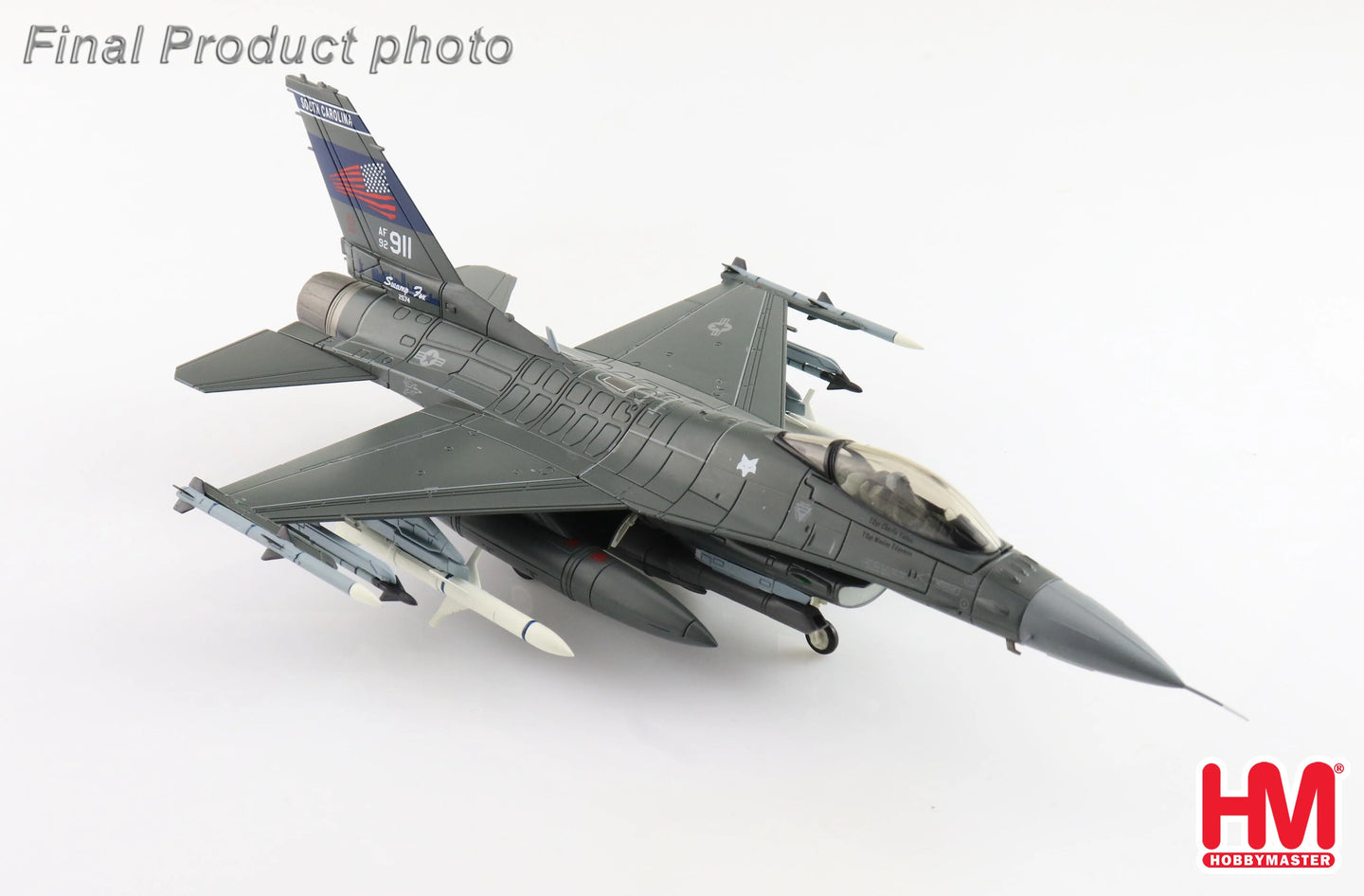 HOBBY MASTER F-16C FIGHTING FALCON 92-3911 157TH FS SOUTH CAROLINA ANG SEPT 2020