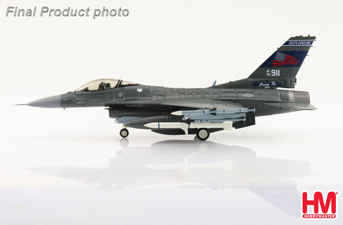 HOBBY MASTER F-16C FIGHTING FALCON 92-3911 157TH FS SOUTH CAROLINA ANG SEPT 2020