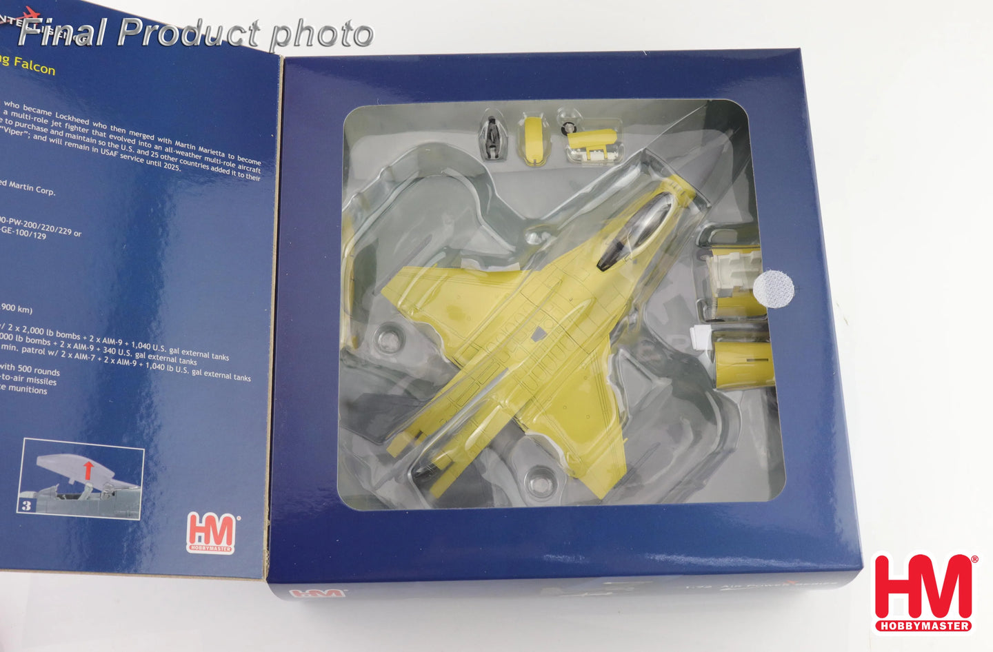 HOBBY MASTER F-16V "YELLOW VIPER" ROCAF 2023 WITH DECALS FOR DIFFERENT AIRPLANES