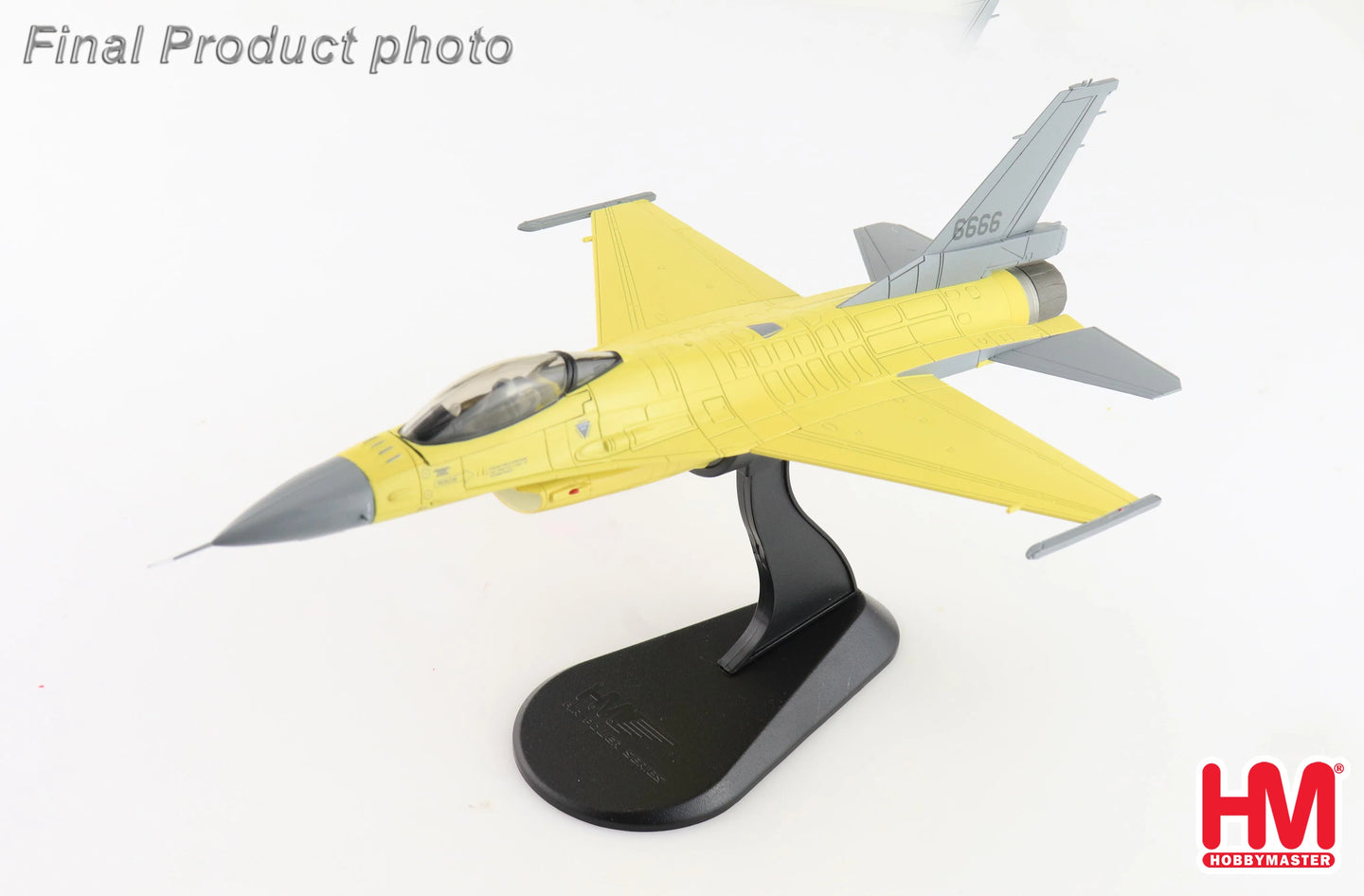HOBBY MASTER F-16V "YELLOW VIPER" 6679 ROCAF 2023 WITH 2 X AIM-9X AND 1 X MIDDLE FUEL TANK