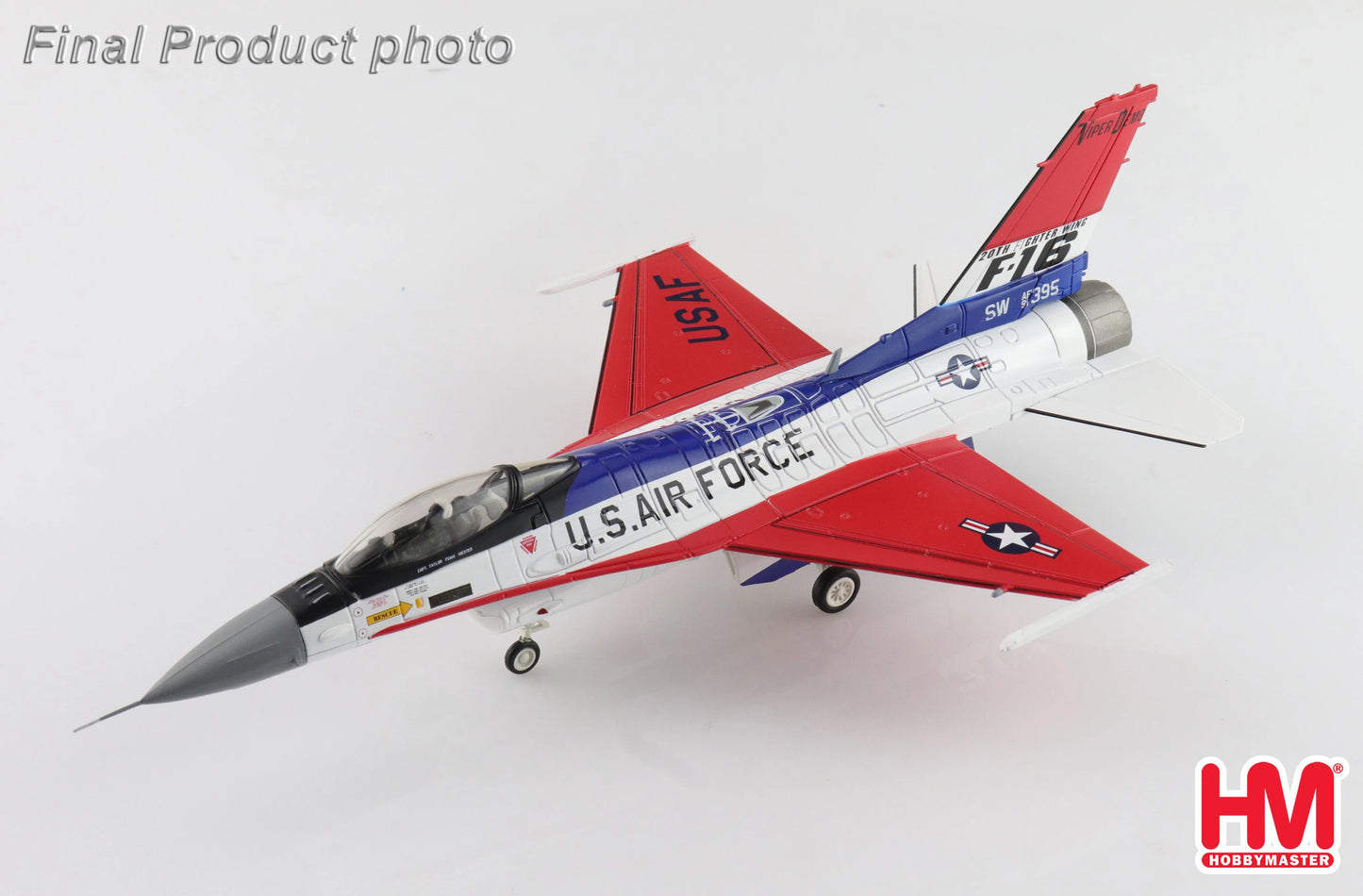 HOBBY MASTER F-16CM "VIPER DEMO TEAM" USAF 91-0395 SHAWN AFB 2024