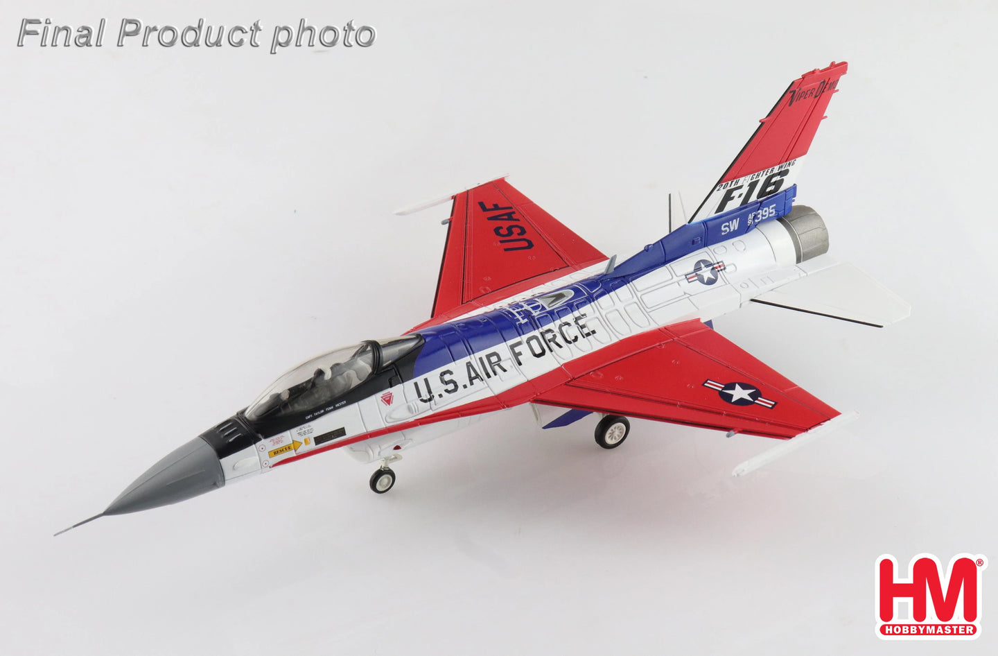 HOBBY MASTER F-16CM "VIPER DEMO TEAM" USAF 91-0395 SHAWN AFB 2024