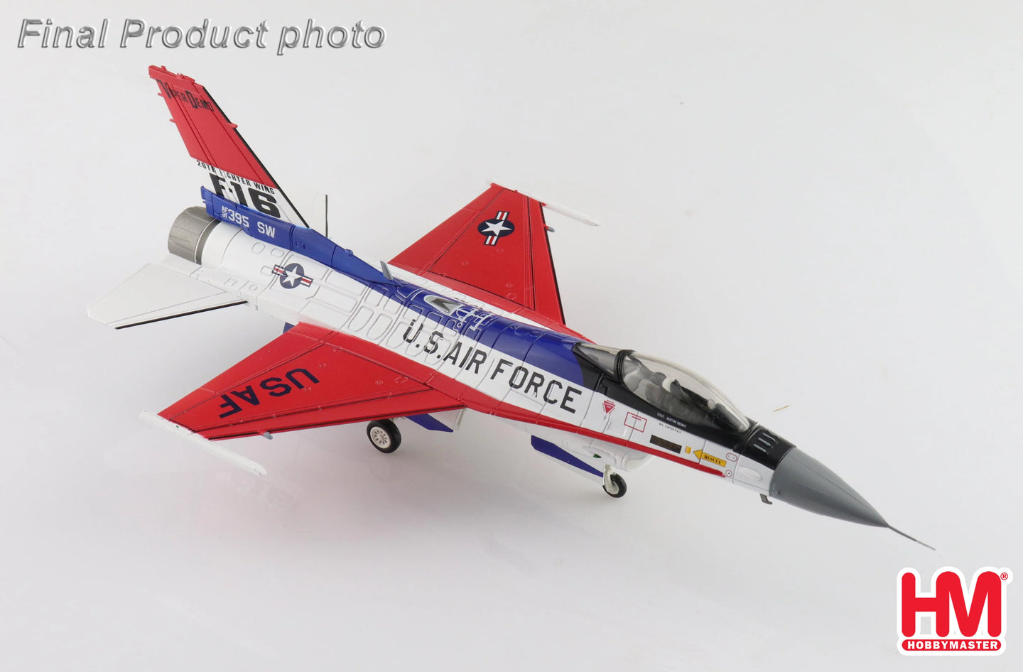 HOBBY MASTER F-16CM "VIPER DEMO TEAM" USAF 91-0395 SHAWN AFB 2024