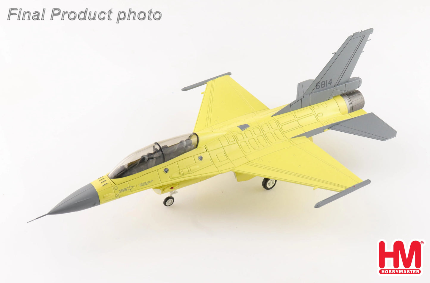 HOBBY MASTER F-16V ROCAF "YELLOW VIPER" 6814