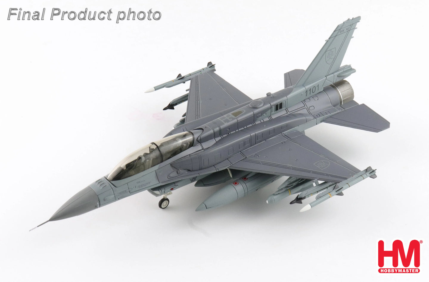 HOBBY MASTERS F-16 BLOCK 70 "SLOVAK AF" 1101 SLOVAK AIR FORCE 2024