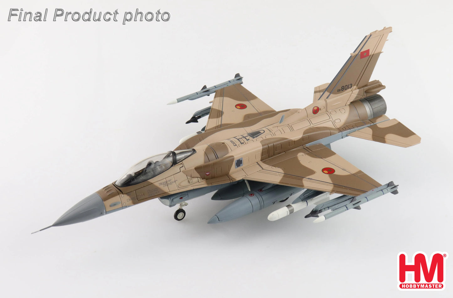 HOBBY MASTER F-16C ROYAL MOROCCAN AF 08-8013 RMAF RAF FAIRFORD RIAT 2024
