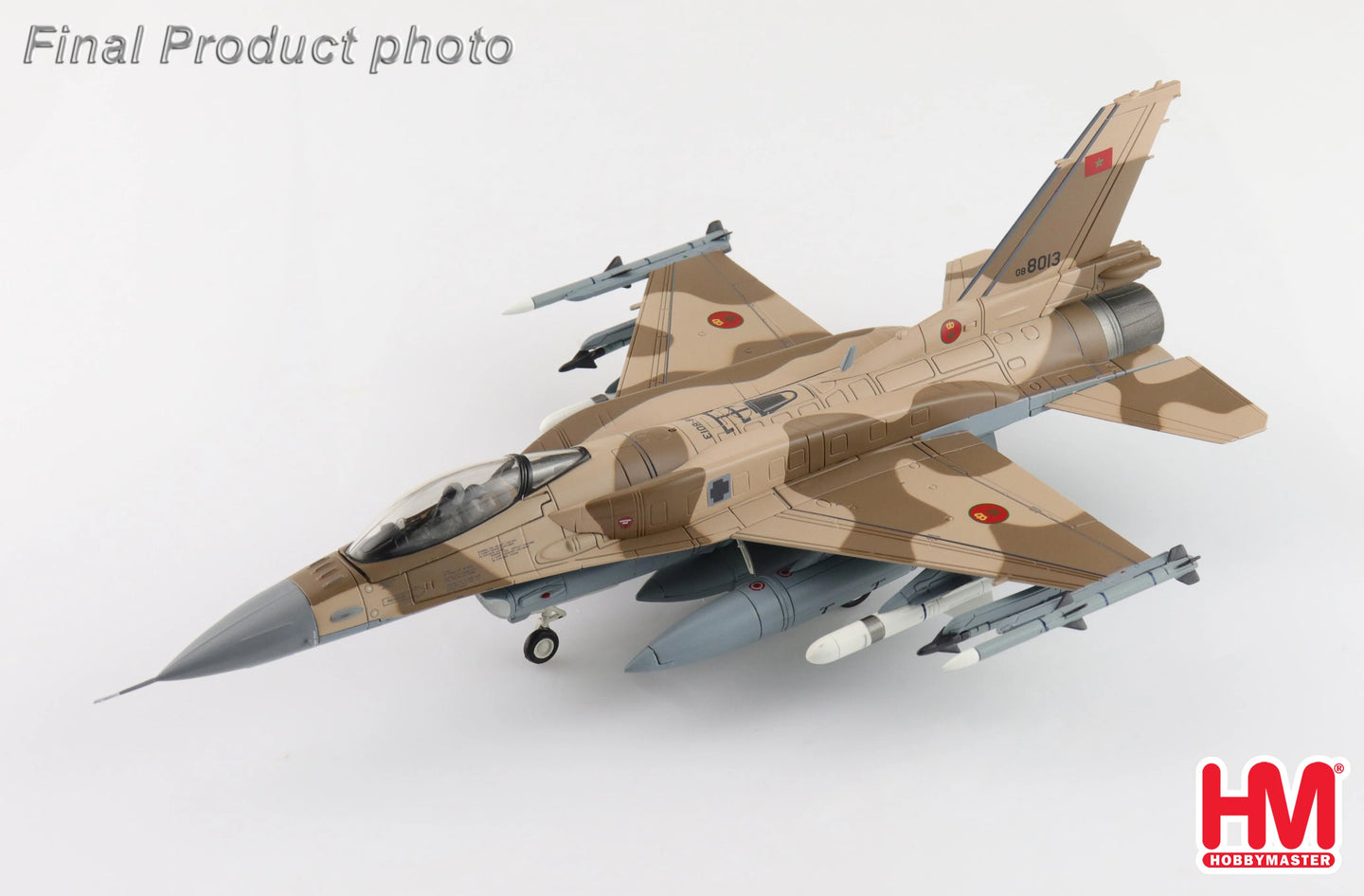 HOBBY MASTER F-16C ROYAL MOROCCAN AF 08-8013 RMAF RAF FAIRFORD RIAT 2024