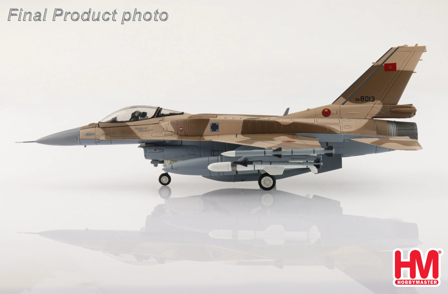 HOBBY MASTER F-16C ROYAL MOROCCAN AF 08-8013 RMAF RAF FAIRFORD RIAT 2024
