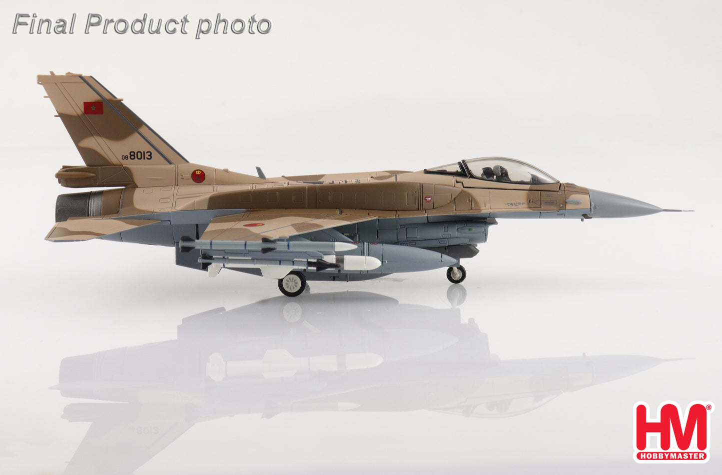 HOBBY MASTER F-16C ROYAL MOROCCAN AF 08-8013 RMAF RAF FAIRFORD RIAT 2024