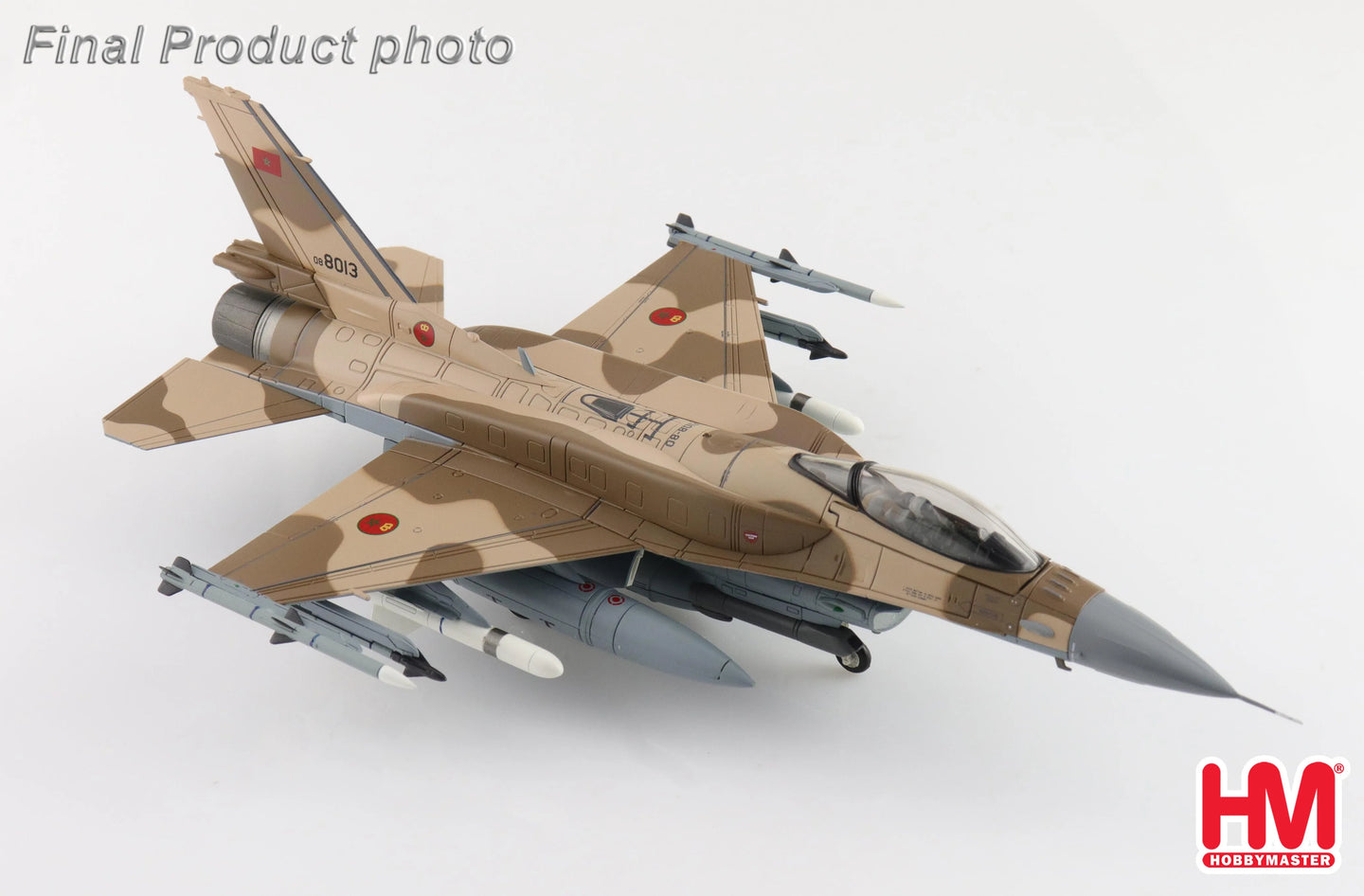 HOBBY MASTER F-16C ROYAL MOROCCAN AF 08-8013 RMAF RAF FAIRFORD RIAT 2024