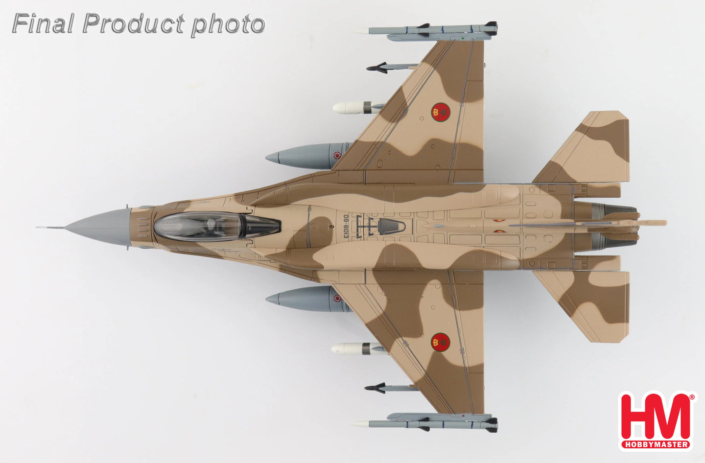 HOBBY MASTER F-16C ROYAL MOROCCAN AF 08-8013 RMAF RAF FAIRFORD RIAT 2024