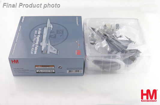 HOBBY MASTER F-16V FIGHTING FALCON 6637 22 TFG ROCAF (W/6 X GBU-12)