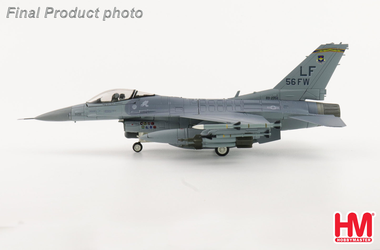 HOBBY MASTERS F-16C USAF 89-2056 56TH FW COMMANDER 2009