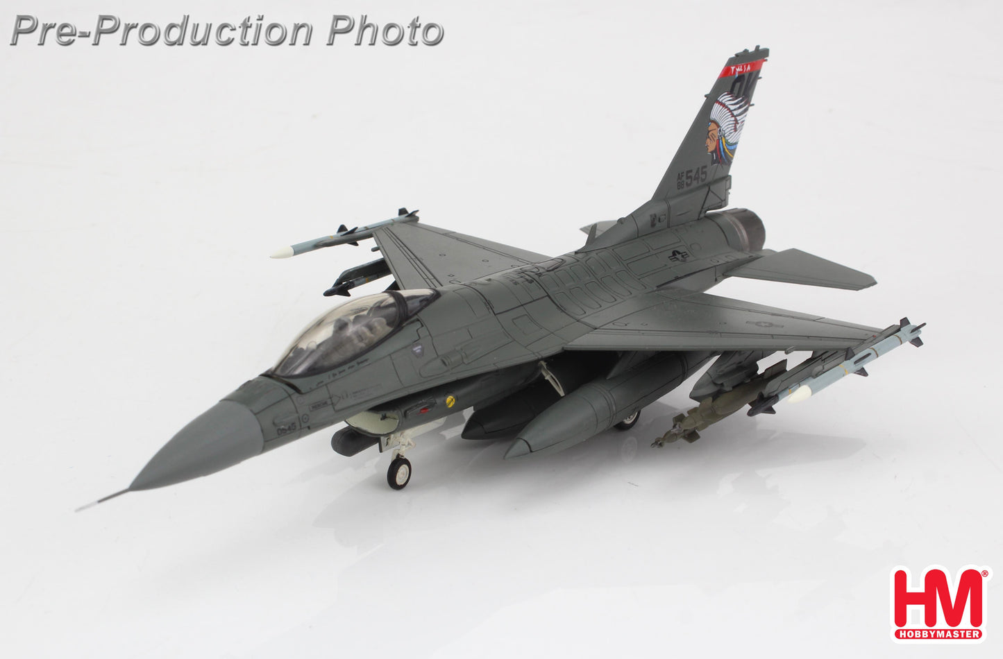 HOBBY MASTER F-16C USAF "THE SPIRIT OF BROKEN ARROW" 88-0545, 138TH FW, OKLAHOMA ANG, 2024