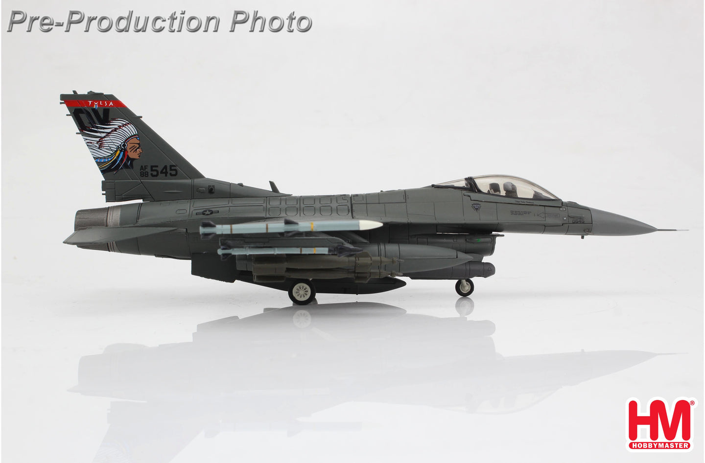 HOBBY MASTER F-16C USAF "THE SPIRIT OF BROKEN ARROW" 88-0545, 138TH FW, OKLAHOMA ANG, 2024