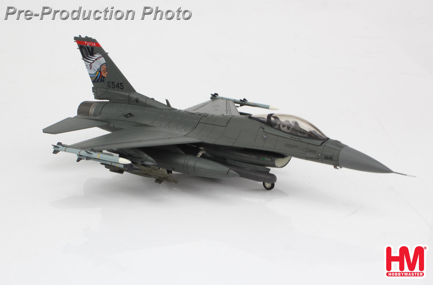 HOBBY MASTER F-16C USAF "THE SPIRIT OF BROKEN ARROW" 88-0545, 138TH FW, OKLAHOMA ANG, 2024