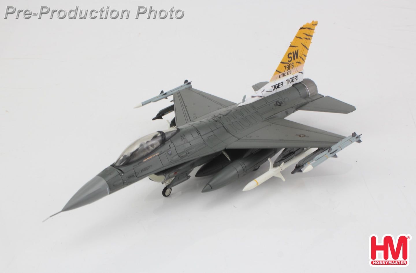 HOBBY MASTER F-16CM USAF "TIGER TIGER !" 91-0379, 79TH FS, SHAW AIR BASE, 2023