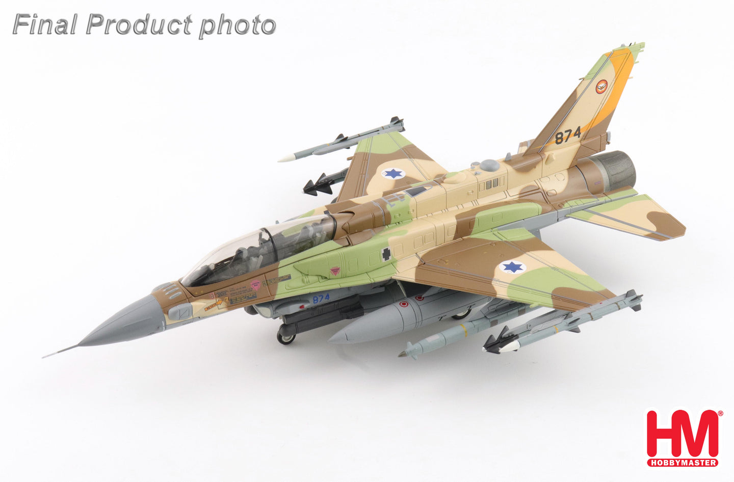 HOBBY MASTER F-16I ISRAELI AIR FORCE (IAF) "OPERATION RISING LION" 874 NO. 107 SQN. IAF 2025