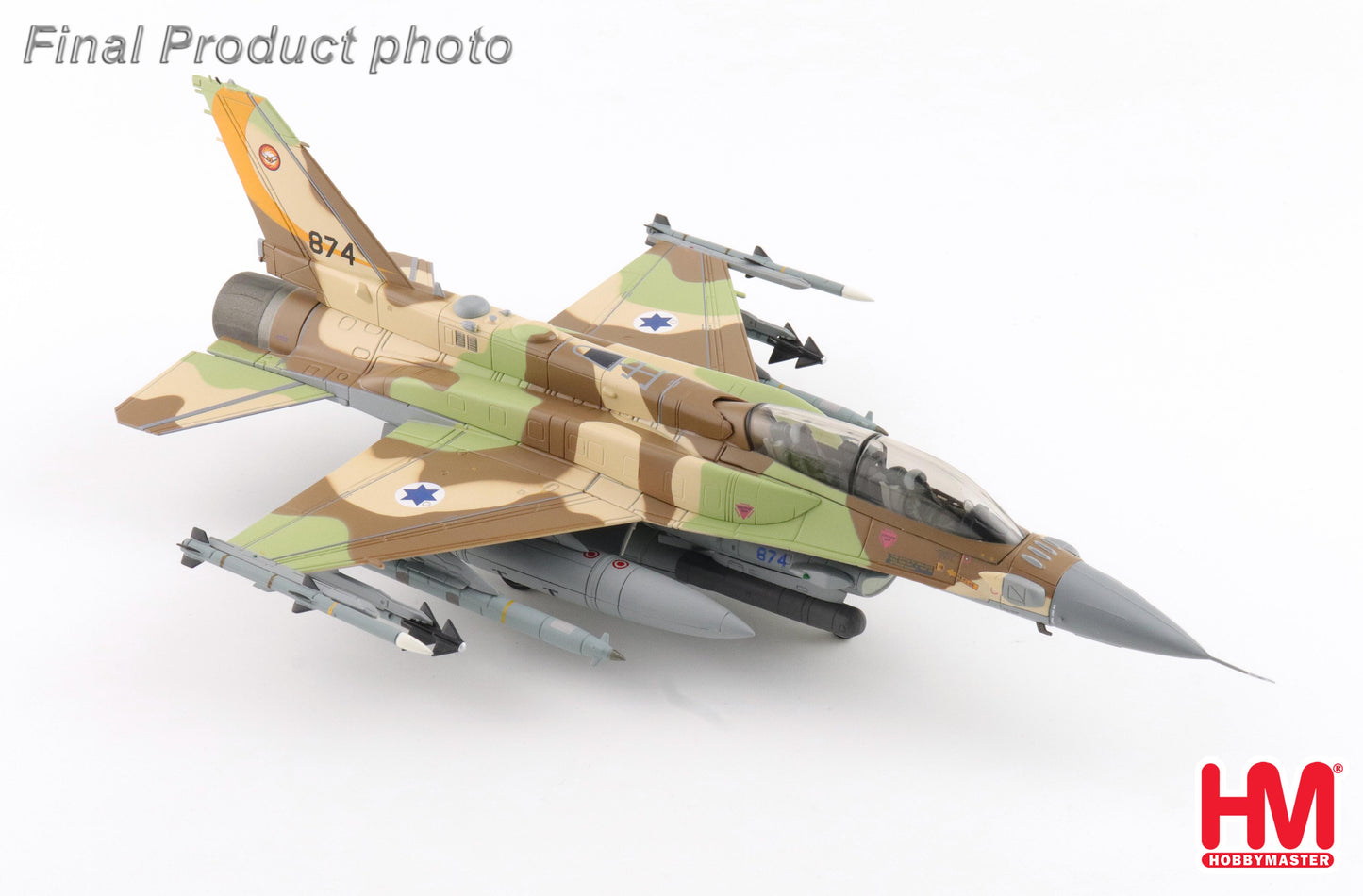 HOBBY MASTER F-16I ISRAELI AIR FORCE (IAF) "OPERATION RISING LION" 874 NO. 107 SQN. IAF 2025